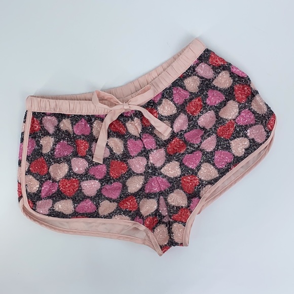 Victoria’s Secret sequined heart satin sleep short - Picture 16 of 16